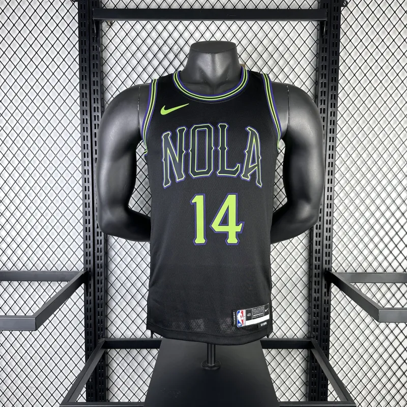 2026-27 New Orleans Pelicans City Edition Brandon Ingram #14 Camisola para homem