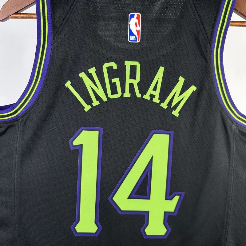 2026-27 New Orleans Pelicans City Edition Brandon Ingram #14 Camisola para homem