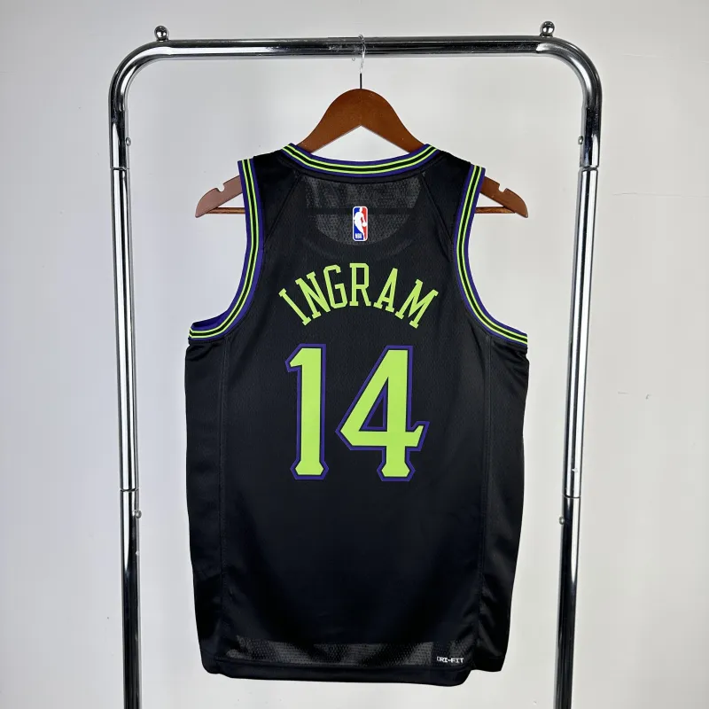 2026-27 New Orleans Pelicans City Edition Brandon Ingram #14 Camisola para homem