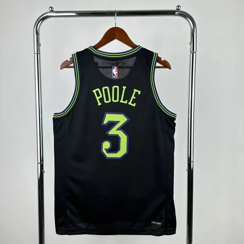 2026-27 New Orleans Pelicans City Edition Jordan Poole #3 Men’s Jersey
