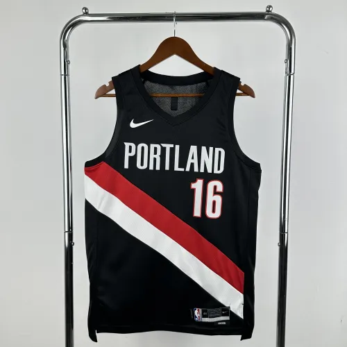 2026/27 Portland Trail Blazers Away Black Damian Lillard #0 Jersey | NBA Swingman Jersey