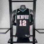 2026/27 Memphis Grizzlies Retro Ja Morant #12 Men’s Jersey