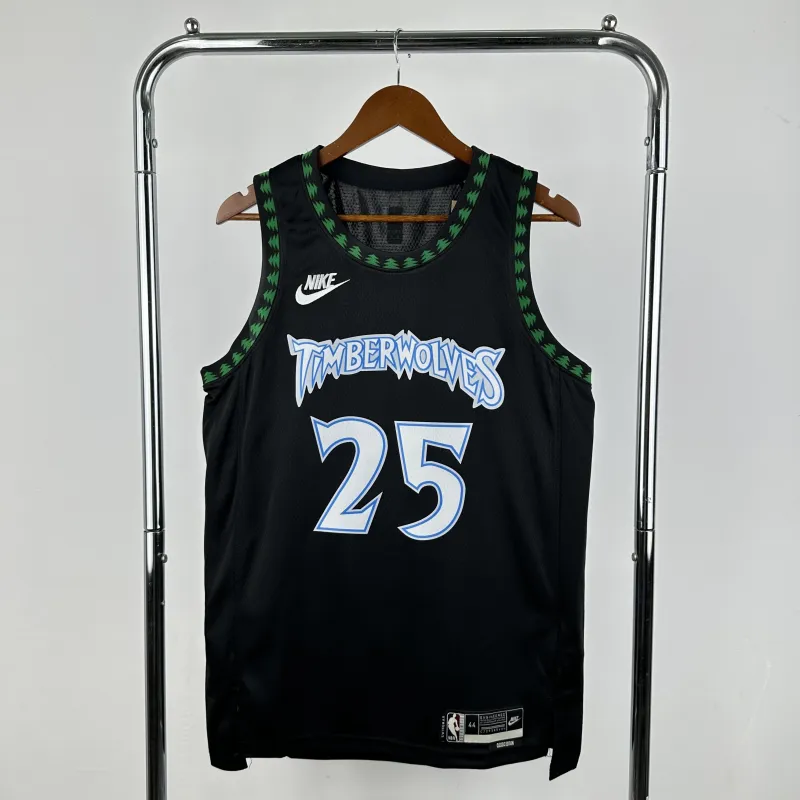 2026/27 Minnesota Timberwolves Retro Derrick Rose #25 Men’s Jersey