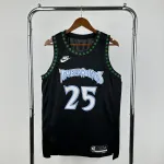 2026/27 Minnesota Timberwolves Maglia da uomo Derrick Rose Retro #25 2026/27 Minnesota Timberwolves Retro Derrick Rose #25 Men’s Jersey
