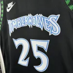 2026/27 Minnesota Timberwolves Retro Derrick Rose #25 Men’s Jersey