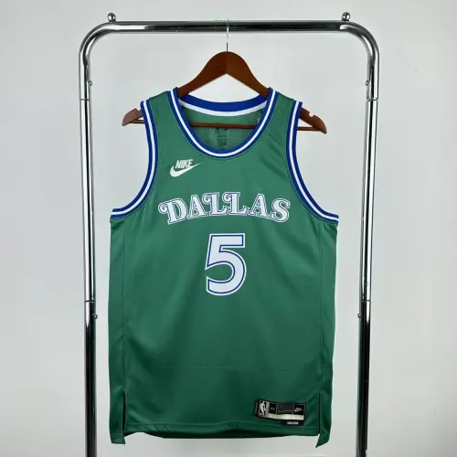 Maillot homme Dallas Mavericks Retro Green D'Angelo Russell #5 2026/27