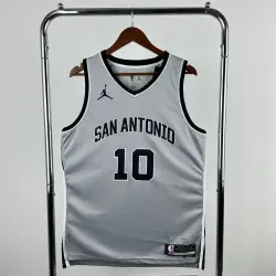 2026/27 San Antonio Spurs Limited Edition Gray Jeremy Sochan #10 Jersey | NBA Swingman Jersey - product photo 2026/27 San Antonio Spurs Limited Edition Gray Jeremy Sochan #10 Jersey | NBA Swingman Jersey product image