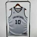 Camiseta gris de edición limitada de los San Antonio Spurs 2026/27 de Jeremy Sochan #10 | Camiseta Swingman de la NBA Camiseta gris de edición limitada de los San Antonio Spurs 2026/27 de Jeremy Sochan #10 | Camiseta Swingman de la NBA