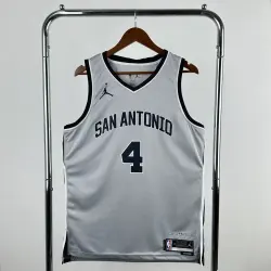 2026/27 San Antonio Spurs Limited Edition Gray Keldon Johnson #4 Jersey | NBA Swingman Jersey - product photo 2026/27 San Antonio Spurs Limited Edition Gray Keldon Johnson #4 Jersey | NBA Swingman Jersey product image