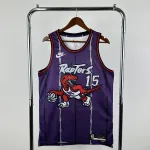 2026/27 Toronto Raptors Maglia Vince Carter #15 Retro Purple | Maglia NBA Swingman 2026/27 Toronto Raptors Retro Purple Vince Carter #15 Jersey | NBA Swingman Jersey