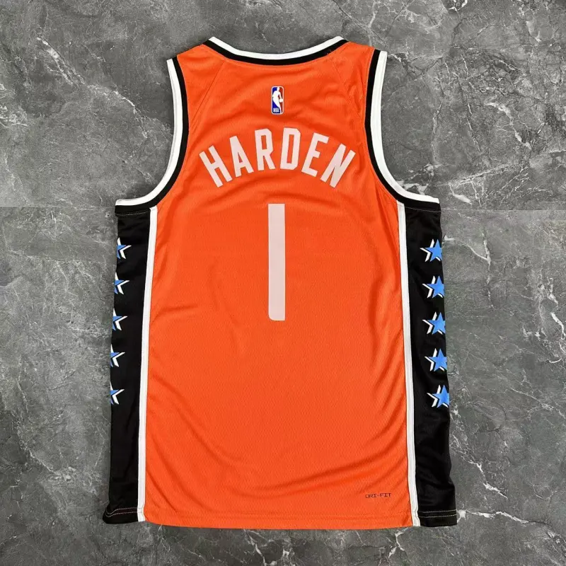 2026/27 LA Clippers City Edition James Harden #1 Camiseta de hombre