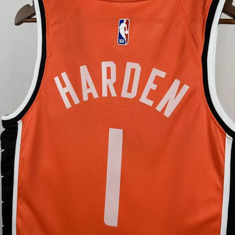 2026/27 LA Clippers City Edition James Harden #1 Camiseta de hombre