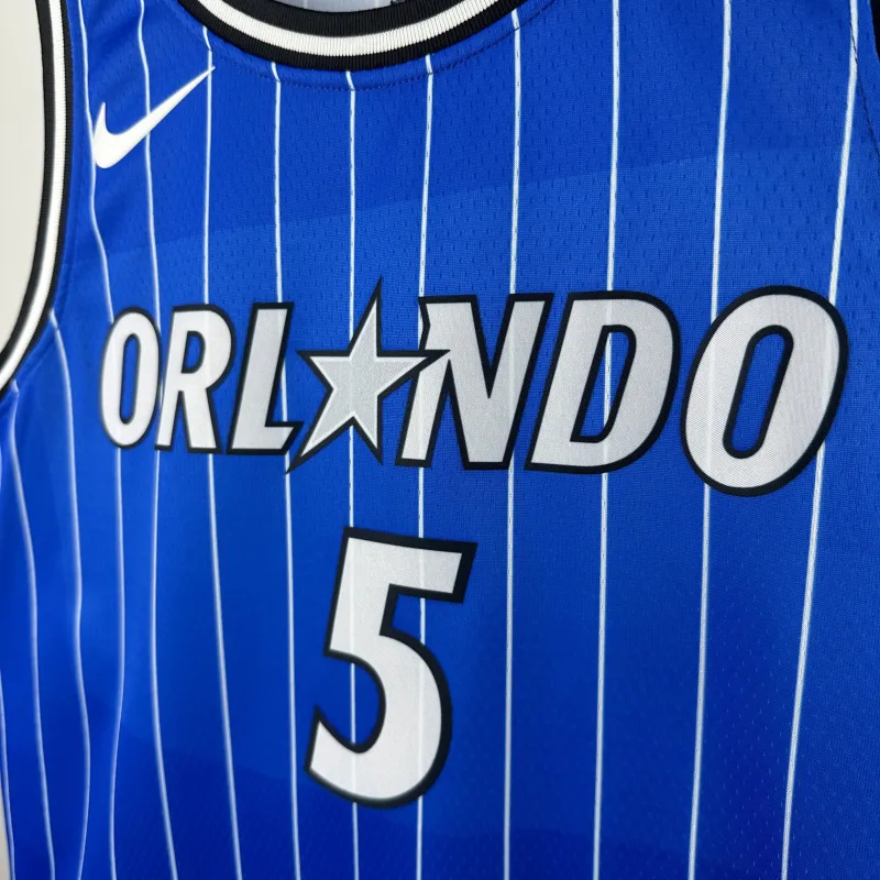 2026-27 Orlando Magic Away Blue Paolo Banchero #5 Men’s Jersey