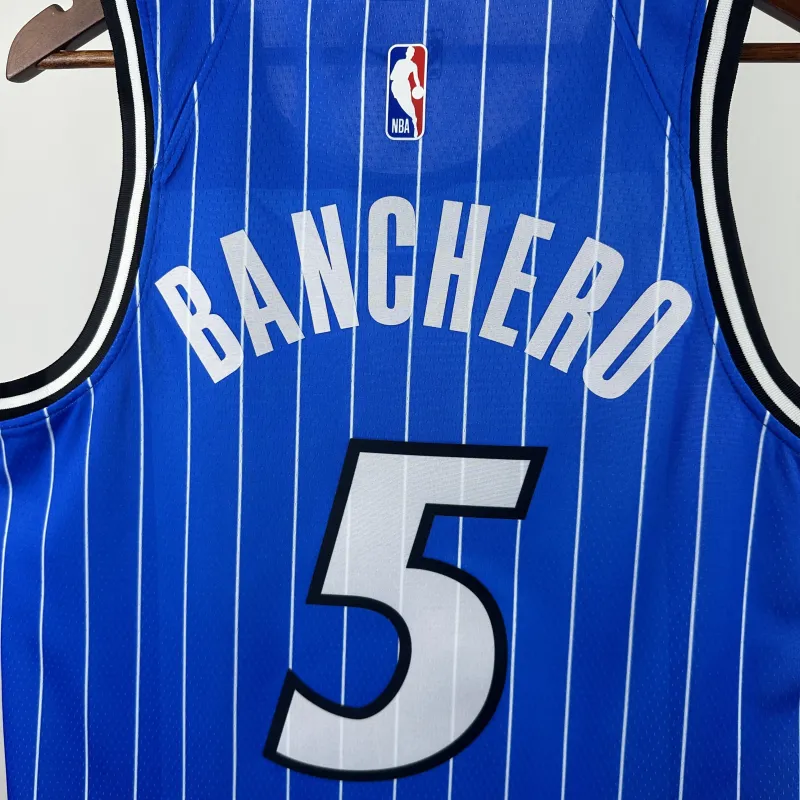 2026-27 Orlando Magic Away Blue Paolo Banchero #5 Men’s Jersey