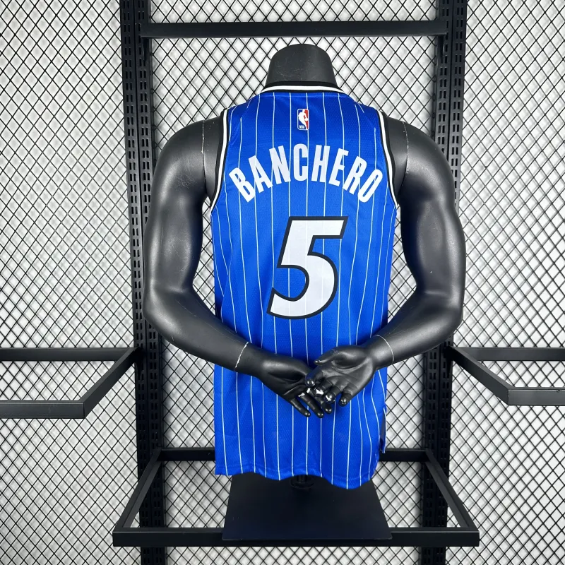 2026-27 Orlando Magic Away Blue Paolo Banchero #5 Men’s Jersey