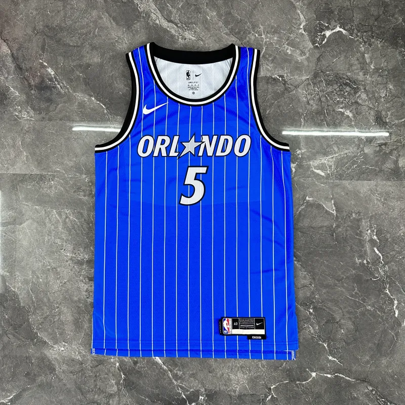 2026-27 Orlando Magic Away Blue Paolo Banchero #5 Men’s Jersey