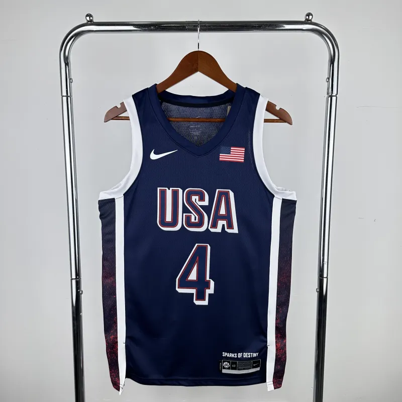 Golden State Warriors Blue Stephen Curry #4 Men’s Jersey