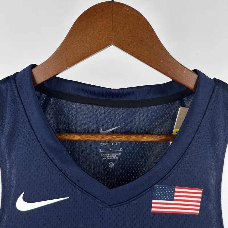 Team USA LeBron James #6 Blue Men’s Jersey