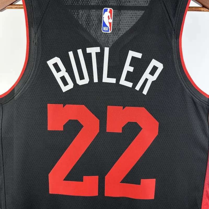 2024/25 Miami Heat City Edition Jimmy Butler #22 Maglia Uomo