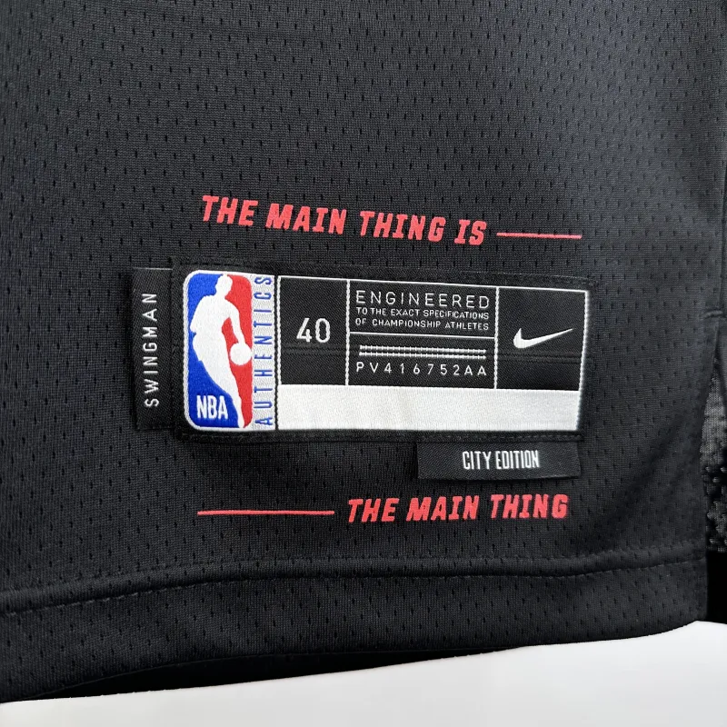 2024/25 Miami Heat City Edition Jimmy Butler #22 Maglia Uomo