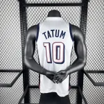 Team USA Jayson Tatum #10 White Men’s Jersey