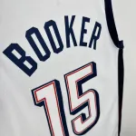 Phoenix Suns White Devin Booker #15 Men’s Jersey