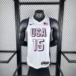 Phoenix Suns White Devin Booker #15 Men’s Jersey