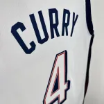 Jersey de homem Stephen Curry #4 dos Golden State Warriors branco