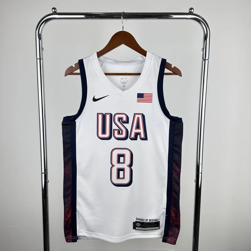 LA Clippers White Kawhi Leonard #8 Men’s Jersey