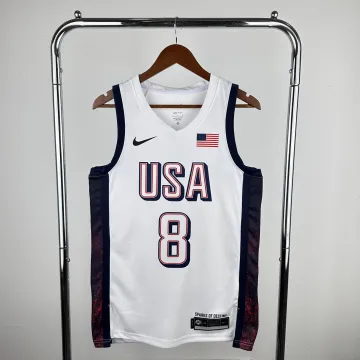 LA Clippers Wit Kawhi Leonard #8 Heren-shirt
