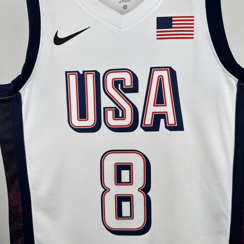 LA Clippers White Kawhi Leonard #8 Men’s Jersey
