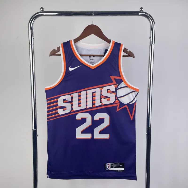 Phoenix Suns Away Purple Deandre Ayton #22 Men’s Jersey