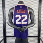 Phoenix Suns Away Purple Deandre Ayton #22 Men’s Jersey
