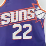 Phoenix Suns Away Purple Deandre Ayton #22 Men’s Jersey
