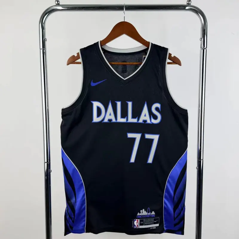 Camisa masculina Dallas Mavericks City Edition Luka Doncic #77