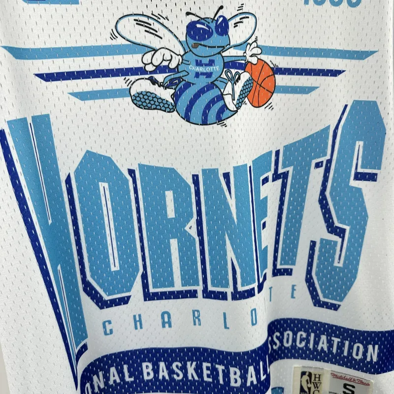 2026/27 Charlotte Hornets Mitchell & Ness Retro Short Sleeve Men’s Jersey