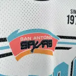 2026/27 San Antonio Spurs Mitchell & Ness Retro Short Sleeve Jersey | NBA Short Sleeve Jersey