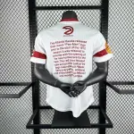 2026 Mitchell&Ness Retro Atlanta Hawks Special Basketball Men's T-Shirt