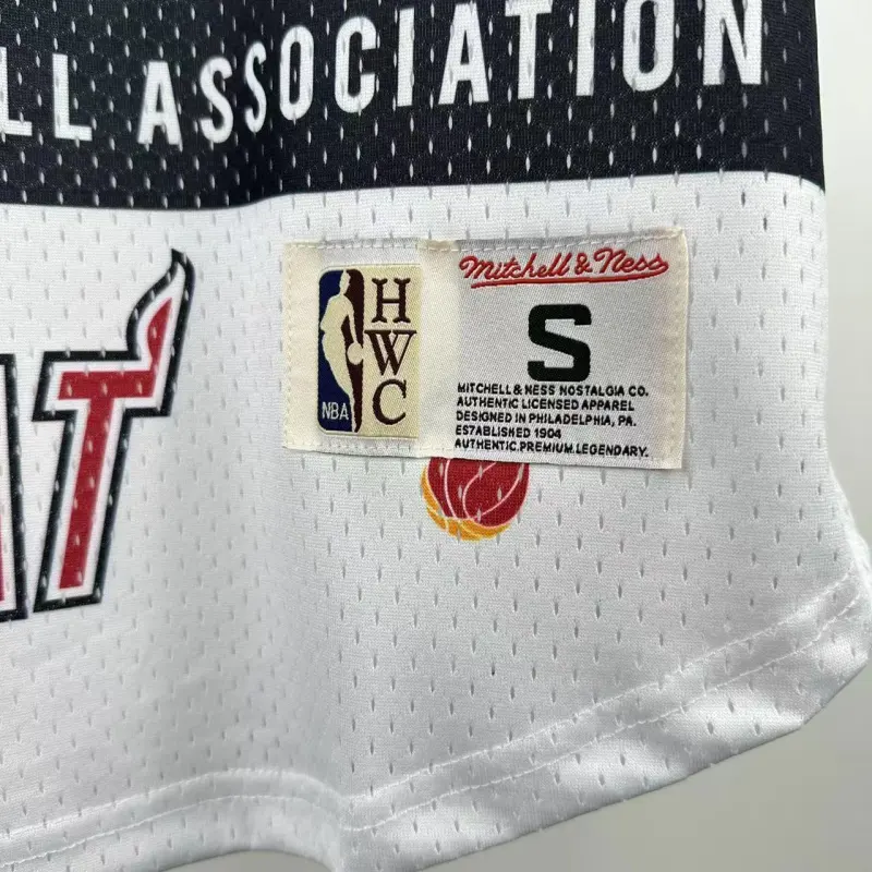 2026 Mitchell&Ness Retro Miami Heat Special Basketball Men’s T-Shirt