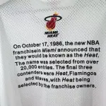 2026 Mitchell&Ness Retro Miami Heat Special Basketball Men’s T-Shirt