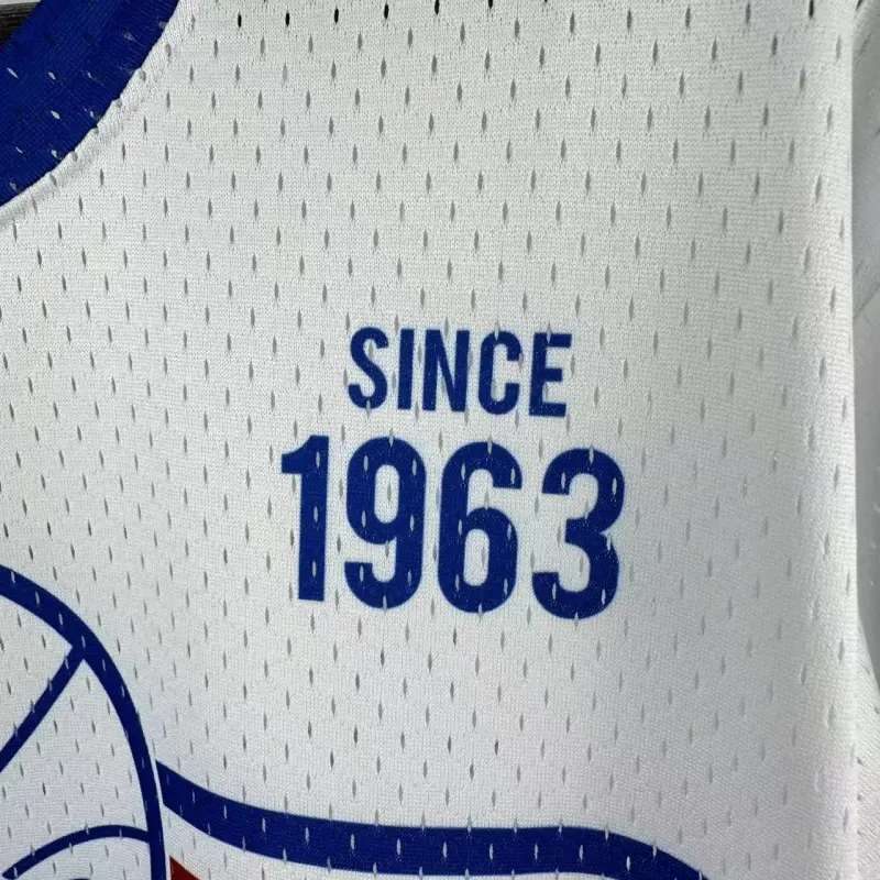 2026 Mitchell&Ness Retro Philadelphia 76ers Special Basketball Men’s T-Shirt