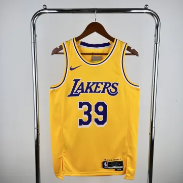 Los Angeles Lakers Dwight Howard #39 Yellow Men's Jersey