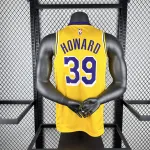 Los Angeles Lakers Dwight Howard #39 Yellow Men’s Jersey