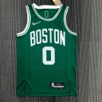 Camisola de homem verde #0 do 75º aniversário dos Boston Celtics Jayson Tatum Boston Celtics 75th Anniversary Jayson Tatum #0 Green Men’s Jersey