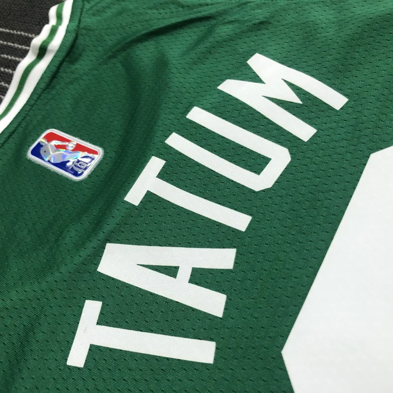 Boston Celtics 75th Anniversary Jayson Tatum #0 Green Men’s Jersey