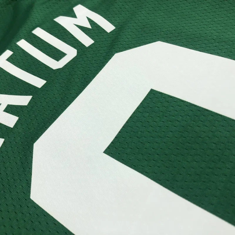 Boston Celtics 75th Anniversary Jayson Tatum #0 Green Men’s Jersey