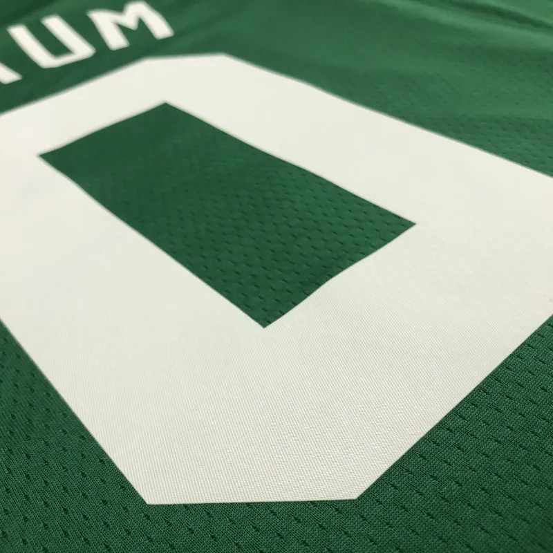 Boston Celtics 75th Anniversary Jayson Tatum #0 Green Men’s Jersey
