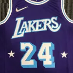 2022/23 Los Angeles Lakers 75th Anniversary City Edition Kobe Bryant #24 Heren Jersey
