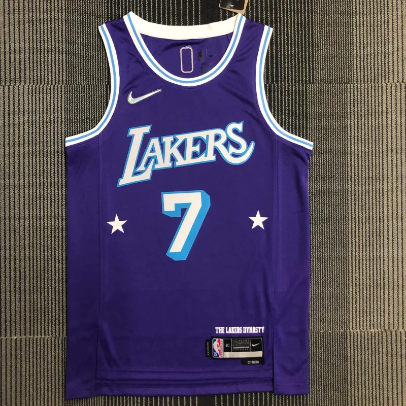 2022/23 Los Angeles Lakers 75th Anniversary City Edition Carmelo Anthony #7 Men’s Jersey