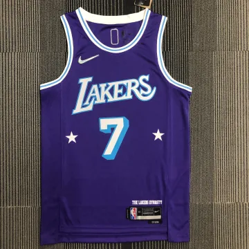 Maglia Los Angeles Lakers 75th Anniversary City Edition Carmelo Anthony #7 Uomo 2022/23